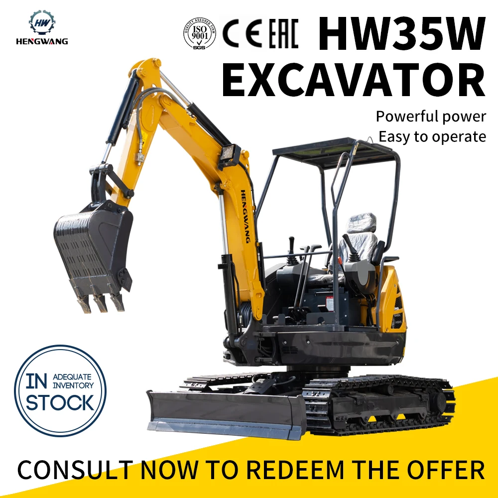 

Crawler Excavator 3.5ton Mini Excavator Euro5 Hydraulic Diesel Engine Excavator Agriculture Construction Customization Supported