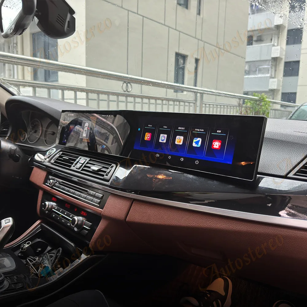 Long Strip Screen Car Radio For BMW 5 Series F10 F11 F18 2010-2017 NBT Car Multimedia Video Player GPS Navigation Carplay BT5.0-