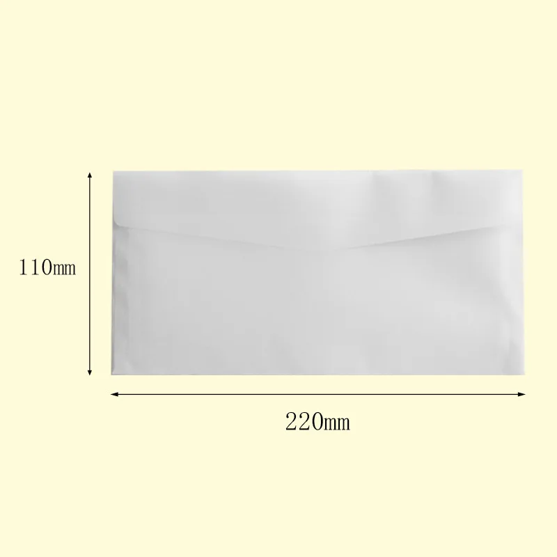 Transparent Envelope Translucent Paper Envelopes Set Letter Vintage Wedding Invitation Envelopes for Cards