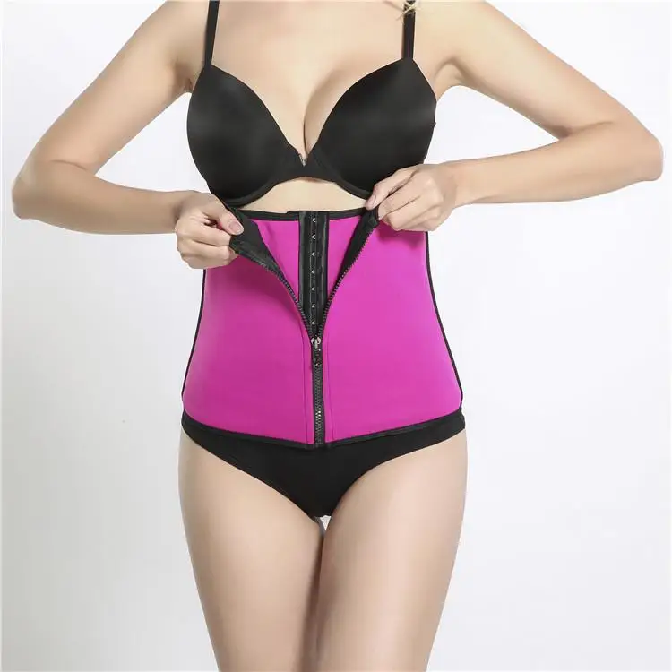 حزام اللياقة البدنية للسيدات، حزام الخصر، حزام التخسيس، مشبك أزرق، مشبك مطاطي للخصر، حزام تقليل البطن #2