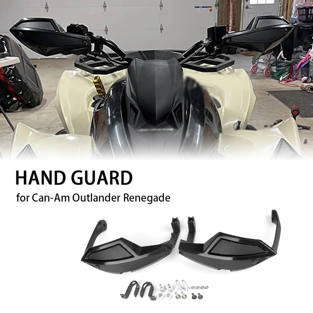 

Для Can-Am Outlander 450 500 650 800 1000 Renegade DS G2 G2L G2S ATV, защита рук, ветрозащитный отражатель, комплект защиты руля