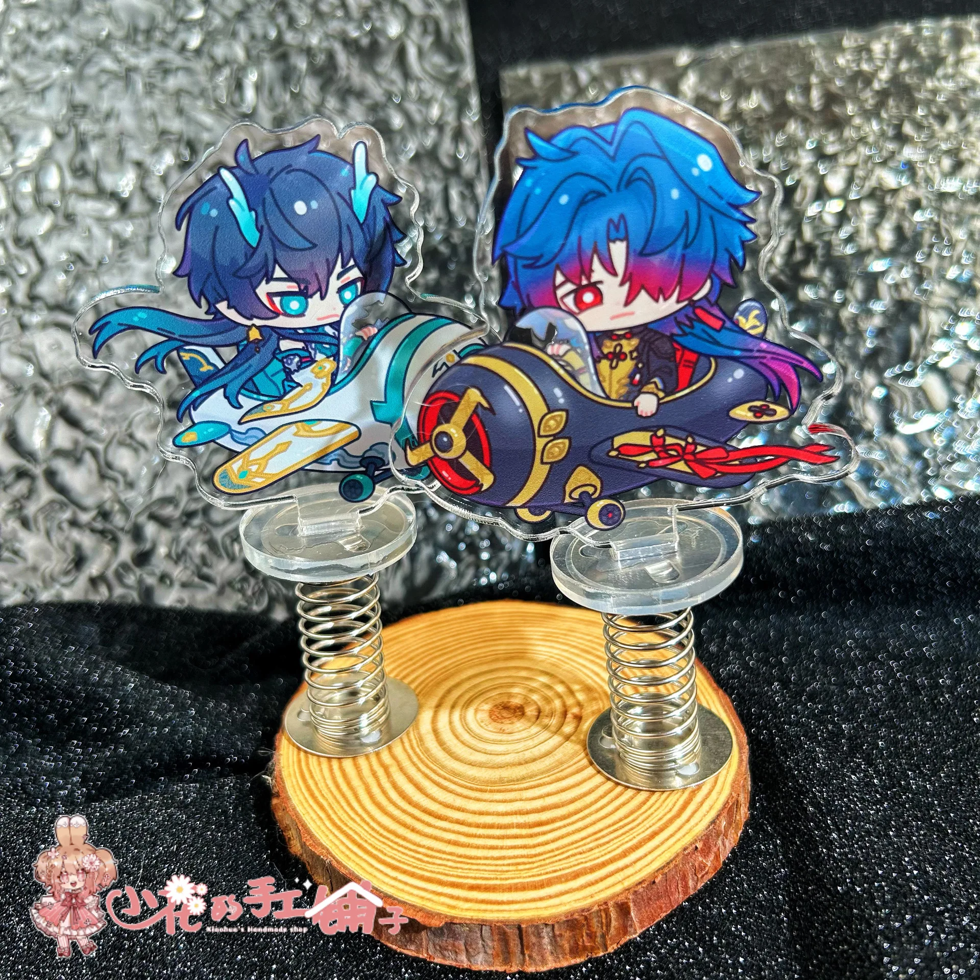 

Anime Game Honkai: Star Rail Dan Heng Blade Imbibitor Lunae Q Version Shake Fighter Desktop Decor Acrylic Stand Model