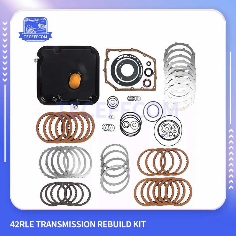 

42RLE Transmission Master Rebuild Gasket Friction Clutches Filter Kit For Cherokee Liberty Challenger Charger 3.5 3.7 68332423AA