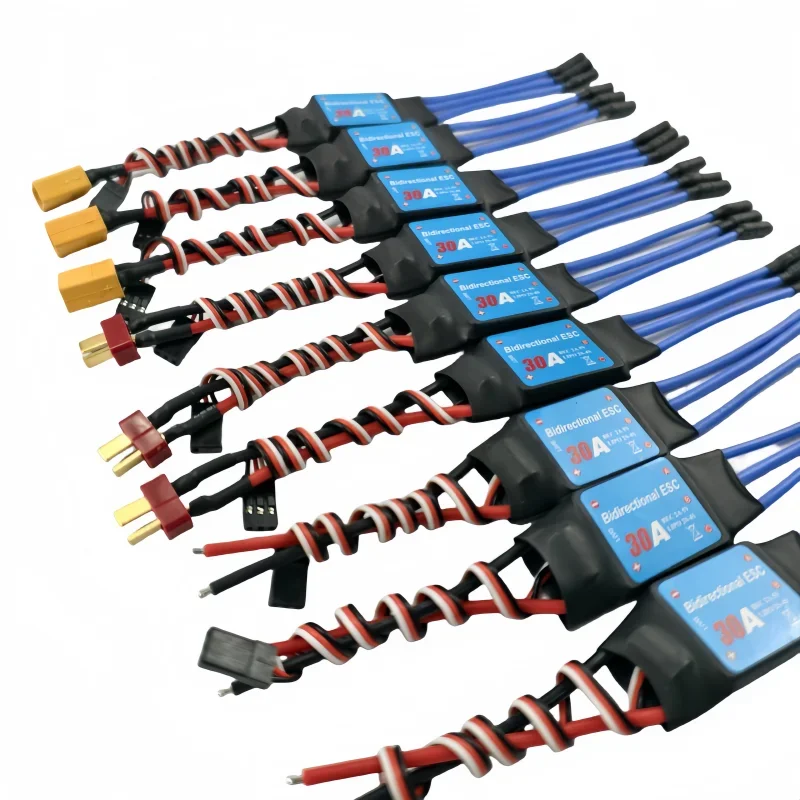 Bidirektionaler 30A/40A/50A bidirektionaler bürstenloser Regler für ferngesteuerten pneumatischen Unterwasserpropeller für Autos – Detail 13