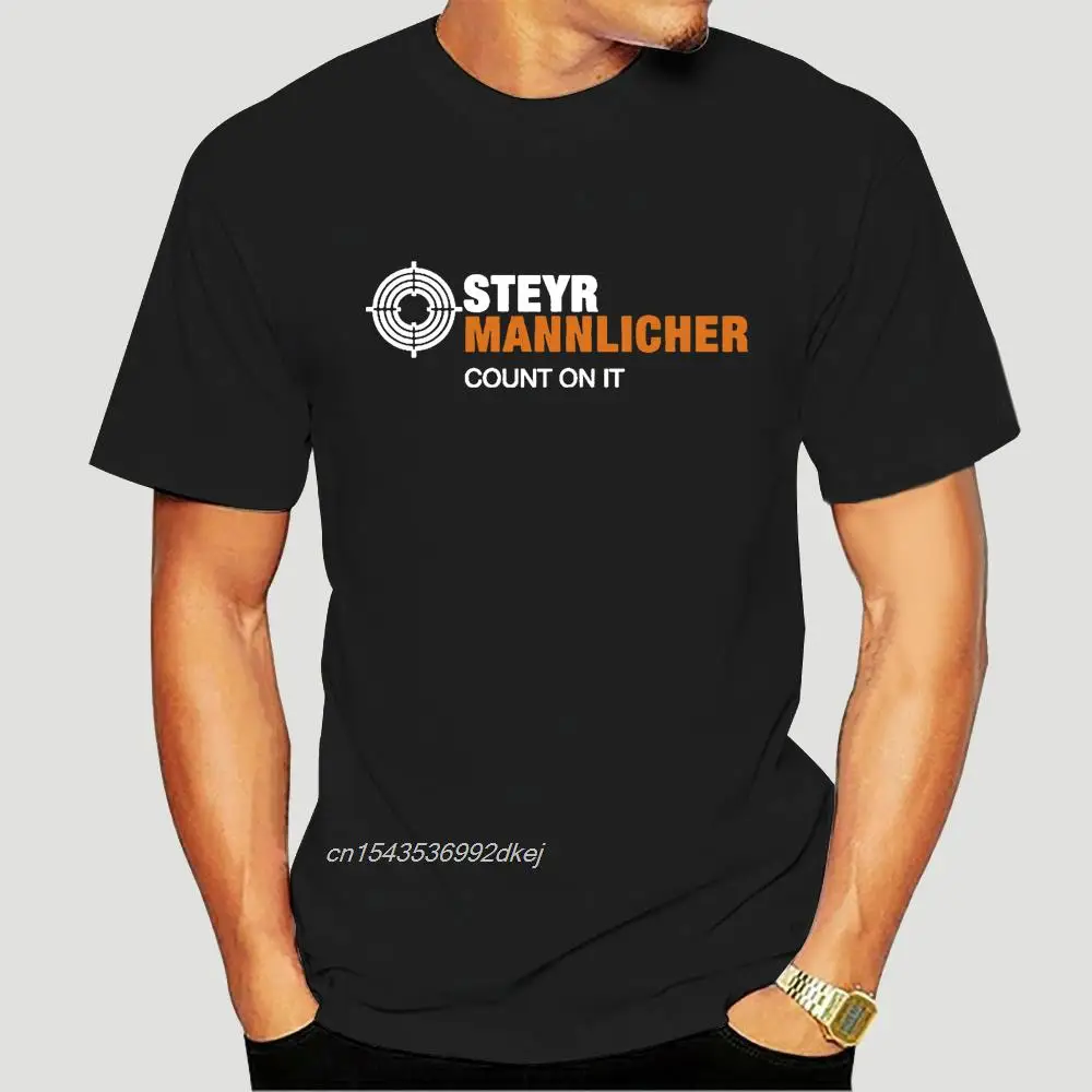 Steyr Mannlicher Firearms USA Military Tactical Hunting Black Size T-shirt S-5XL 2689A