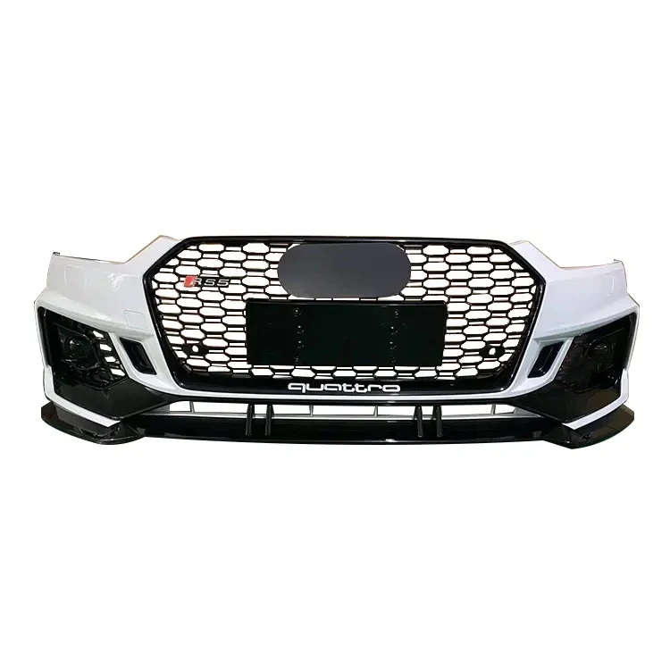 FRONT REAR CAR BUMPERS FOR A5 UPGRADE 2013 2014 2015 2016 RS5 BODY KITS PP MATERIAL