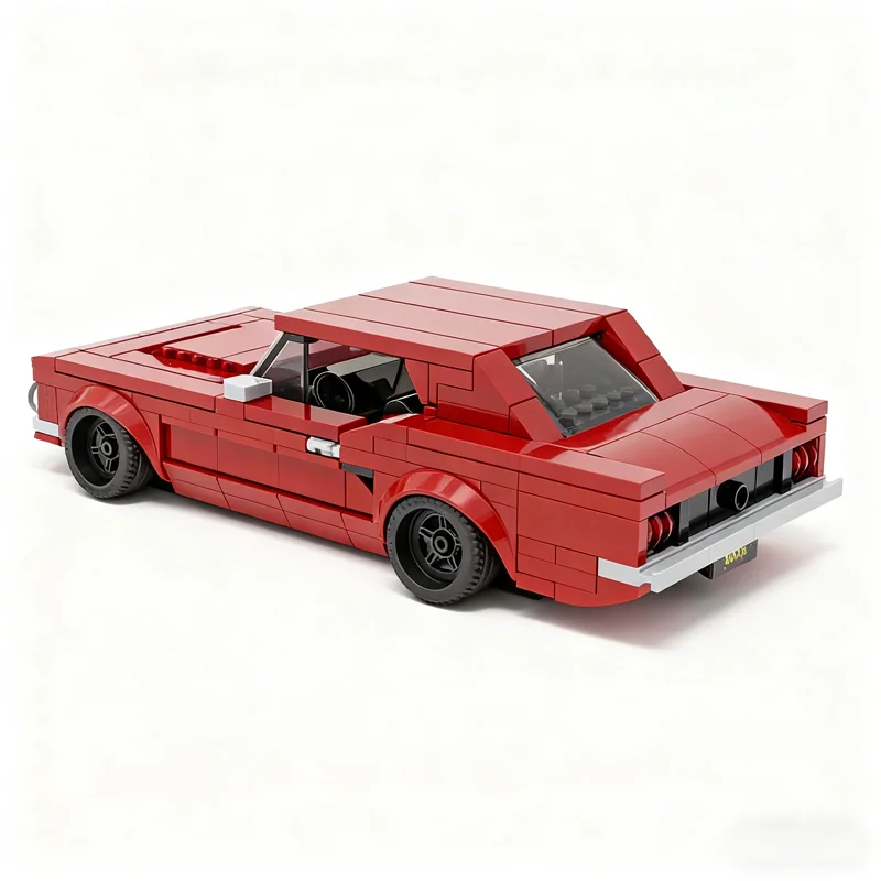 316pcs MOC Fordes Mustangs GT City Champions Model Building Blocks Christmas Gift Construction Toy Craft Birthday Education DIY