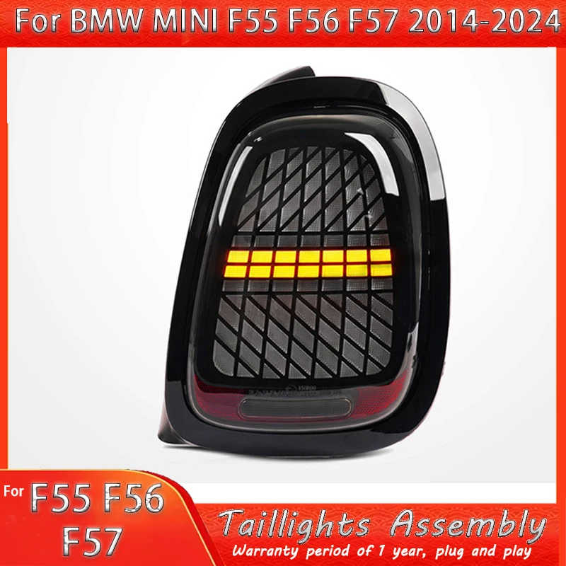 

Car LED Taillight Suitable For BMW Mini 2014 2015 2016 2017-2024 LED taillight assembly F55 F56 F57 modified new rear taillight