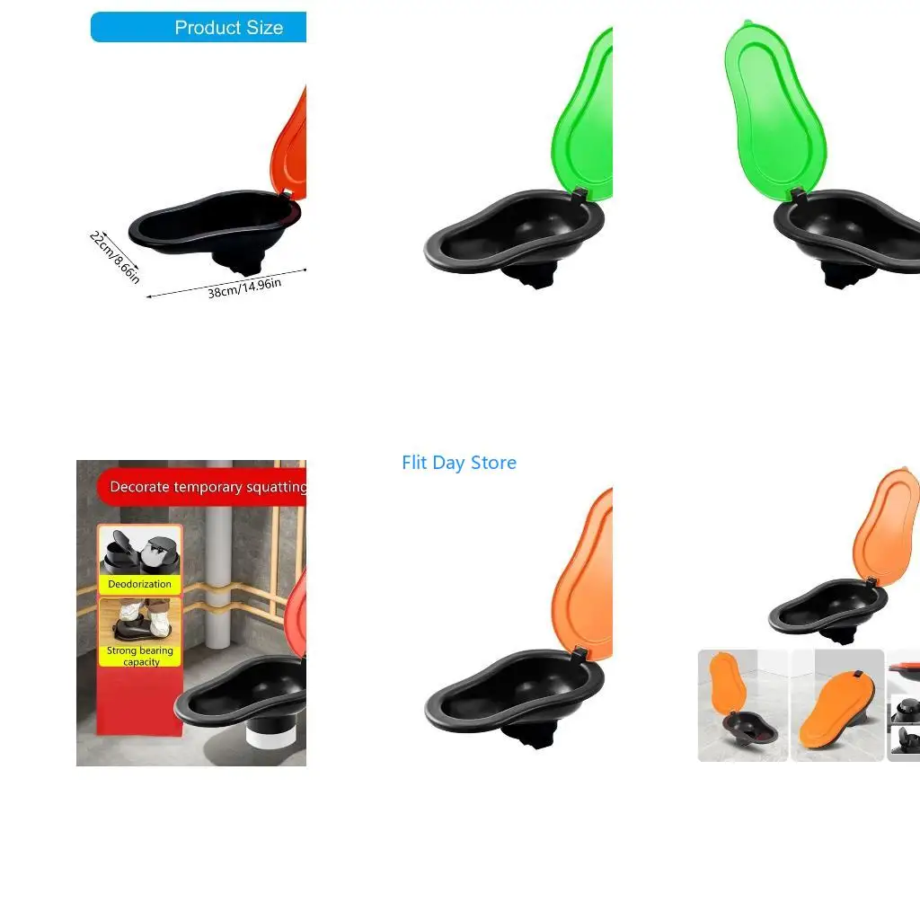 F92C Simple Toilet Temporary Urine Camping Travel Potties for Adults Enduring