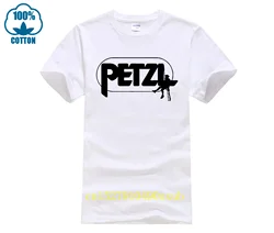 2024 Men T Shirt Casual PETZL Life Wall Climbing Hiking and Trail Running Camping Drifit T-shirt