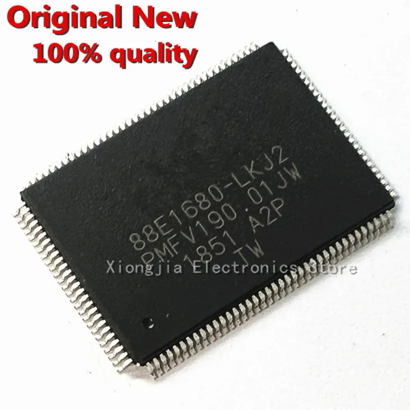 1PCS/LOT 100%Brand New Original 88E1680-A2-LKJ2C000 88E1680-A2 88E1680 88E1680-LKJ2 LQFP-128 Optocoupler Chip Ic