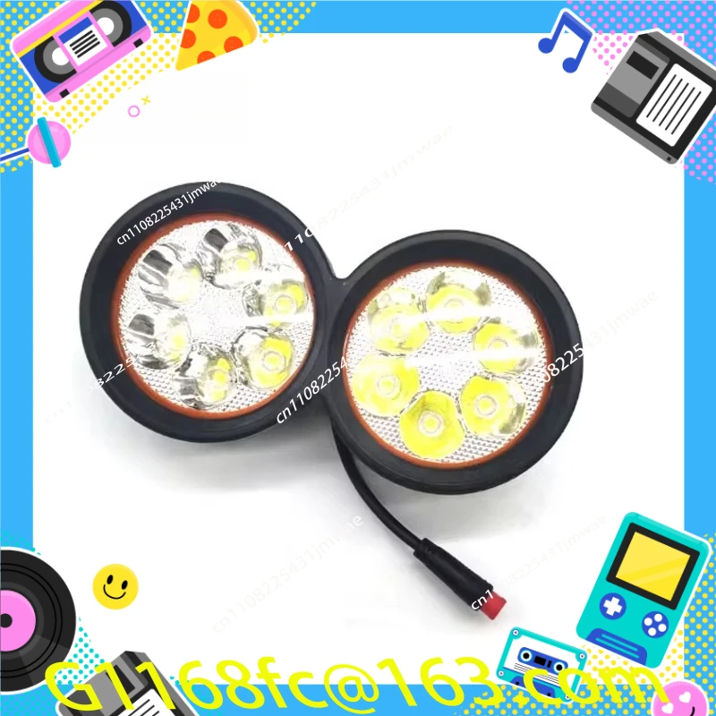M5 PRO Handlebar Lamp Holder Front Light Emitting Diode Light Headlight Accessories