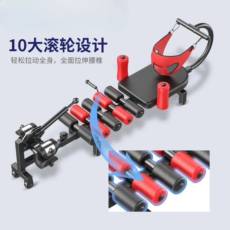 Maca cervical coluna de tração artefato médico aumentar máquina de inversão lombar coluna calmante cama