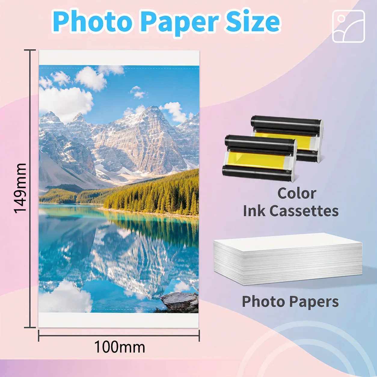Canon SELPHY CP Compact Photo Printer with Ink, Portable for Travel, Birthday, Wedding, DIY Scrapbooks, Family Memories & Pet