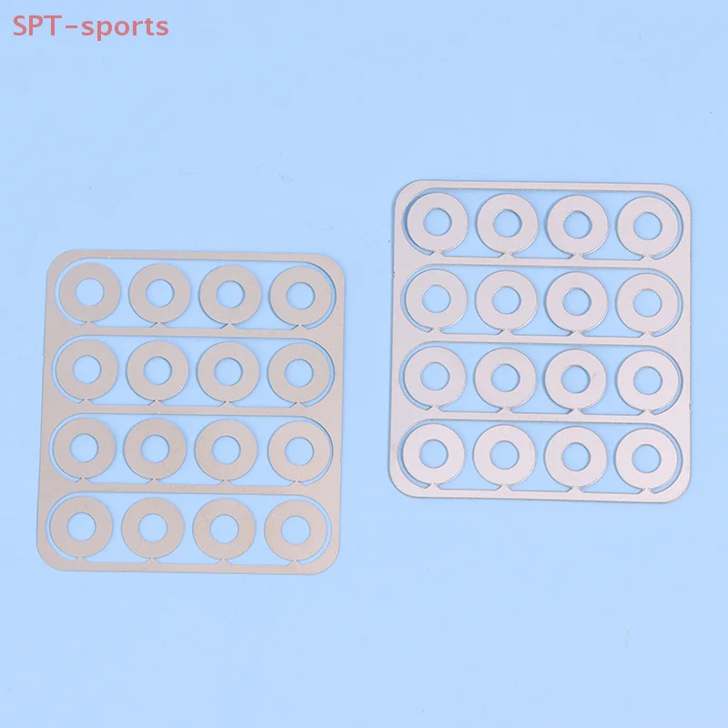 Super Precision Shims 48 ชิ้น Fit เกียร์ชุดเกียร์ Clearance ปรับสําหรับ Airsoft Paintball อุปกรณ์เสริม