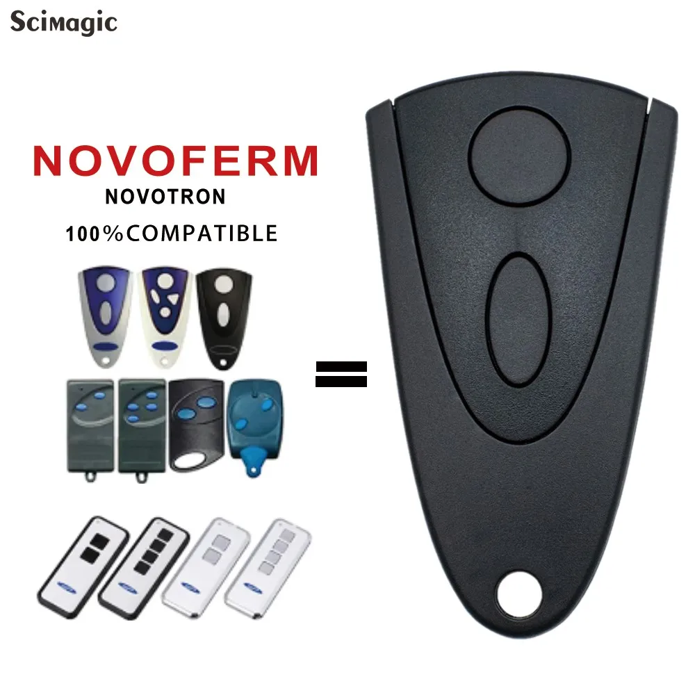 Remote Control For Compatibility NOVOFERM NOVOTRON 433.92mhz Rolling Code Key Fob Gate Controller Transmitter