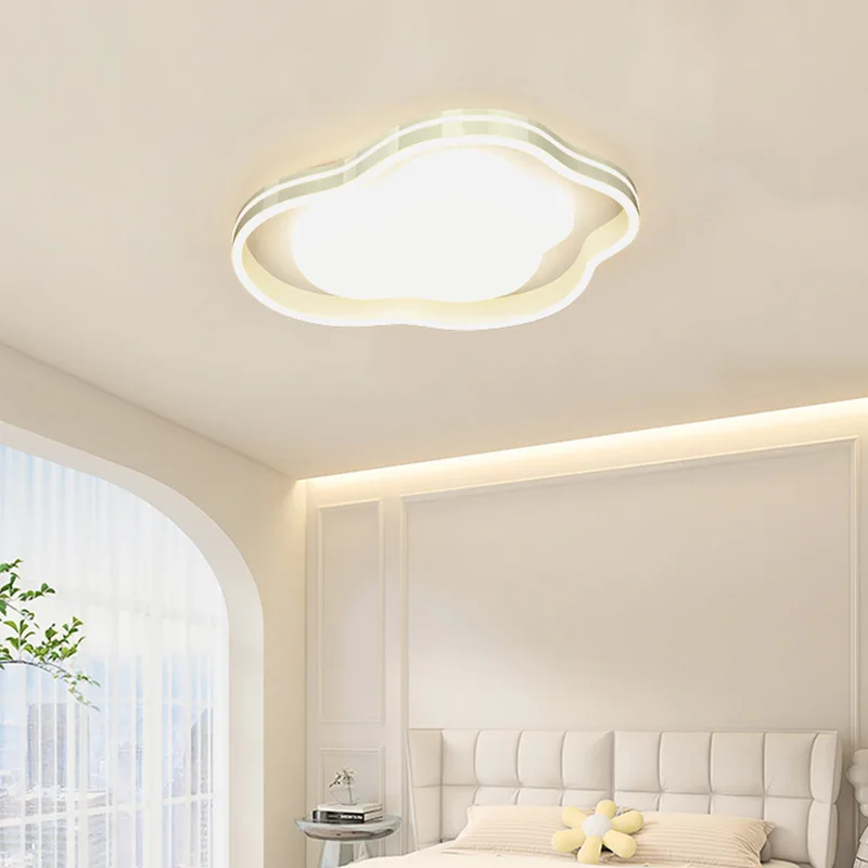 Living Room Cloud Light Ceiling Light Bedroom Dining Room Light Simple Nordic Modern White Round LED Home Decoration Light