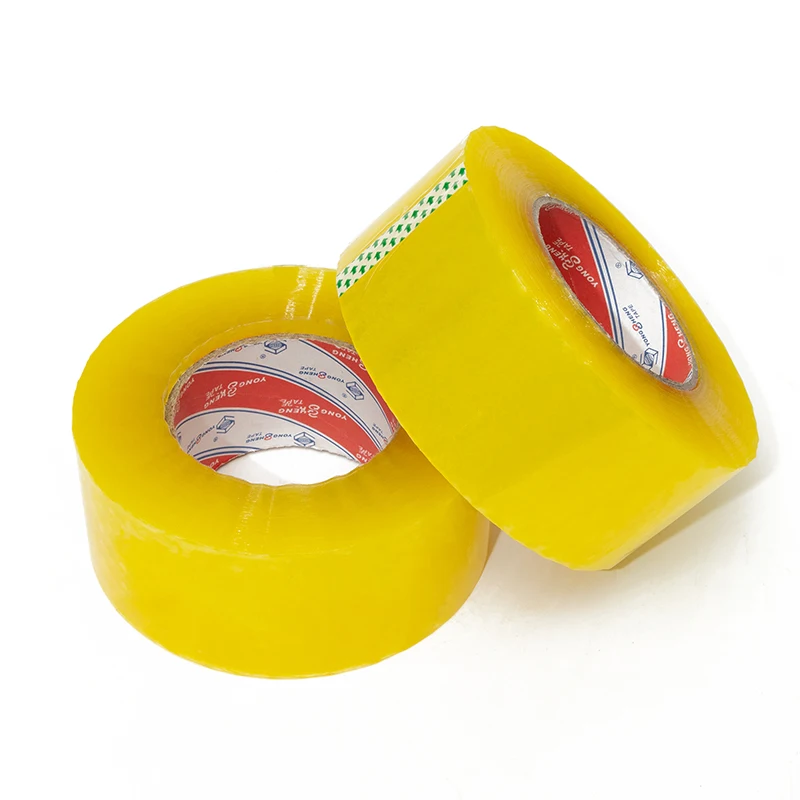 42mm Strong Adhesive BOPP Packing Tape in Stock Customizable Opp Tape with Logo for Shipping And Packaging