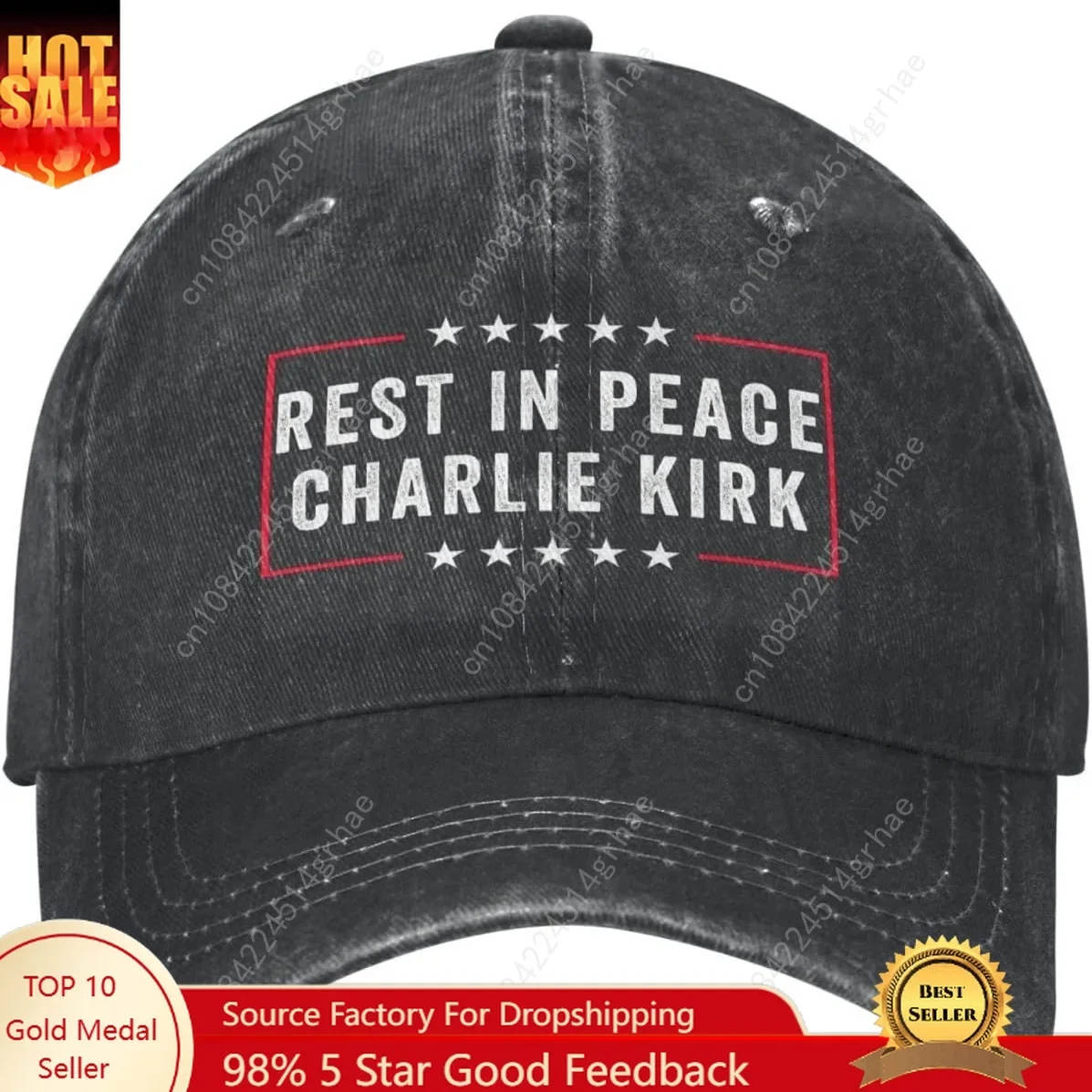 

Rest in Peace Charlie Kirk Hat for Mens Charlie Kirk Baseball Hat
