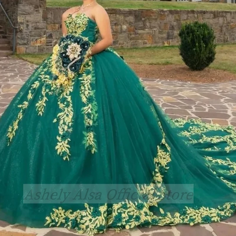 Customized Luxury Sweet 16 Dresses For Quinceanera Off Shoulder Lace Applique Women Party Prom Gown vestidos de xv años 2024