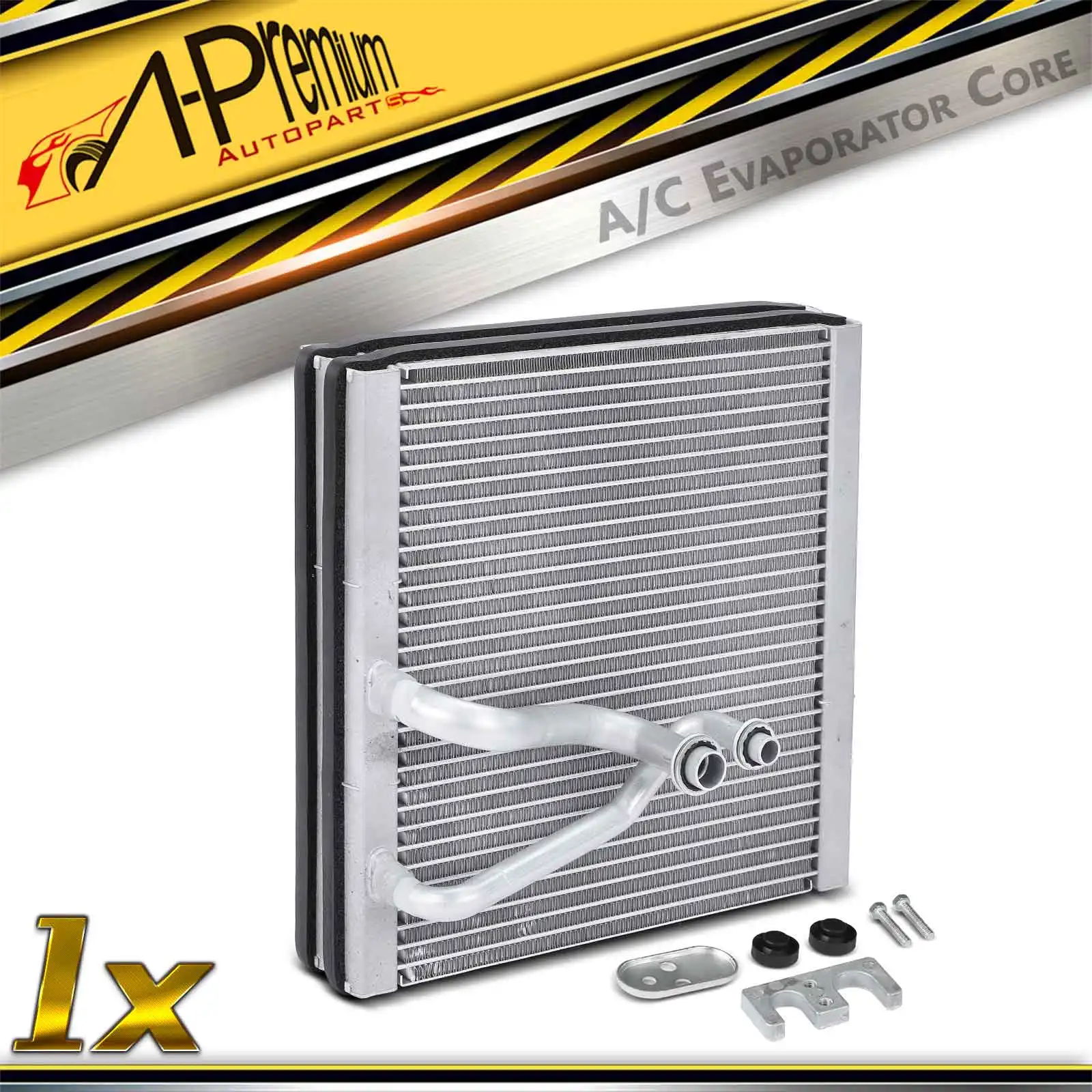 A-Premium A/C Evaporator Core w/Pressing Plate for Chevrolet Cruze 2016-2019 Volt 2017-2019 Blazer 2019-2021 Buick Cascada