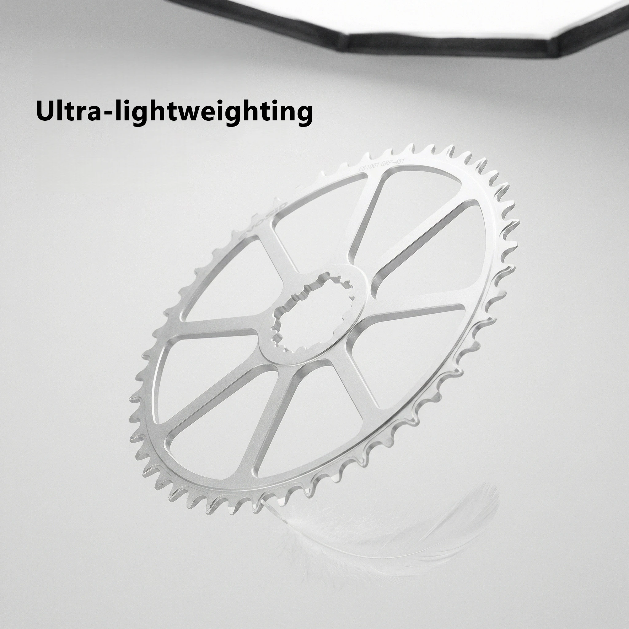 EVOSID Road Bike 40 42 44 46 48 50T Ultralight Directly Install Narrow Wide Teeth Single Chainwheel 3mm Offset