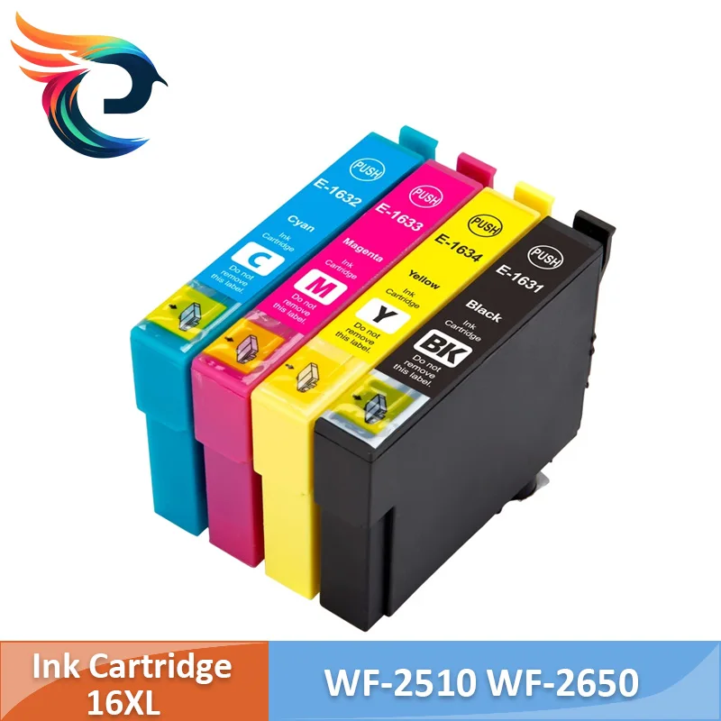 16XL T1631 Ink Cartridge Compatible For Epson WorkForce WF-2510 WF-2650 WF-2750 WF-2660 2530 WF-2520 printer