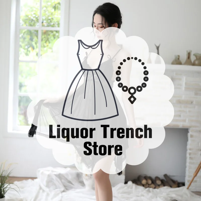 

Fashionable Comfortable And Sexy Backless Bow Suspender Nightgown For Women