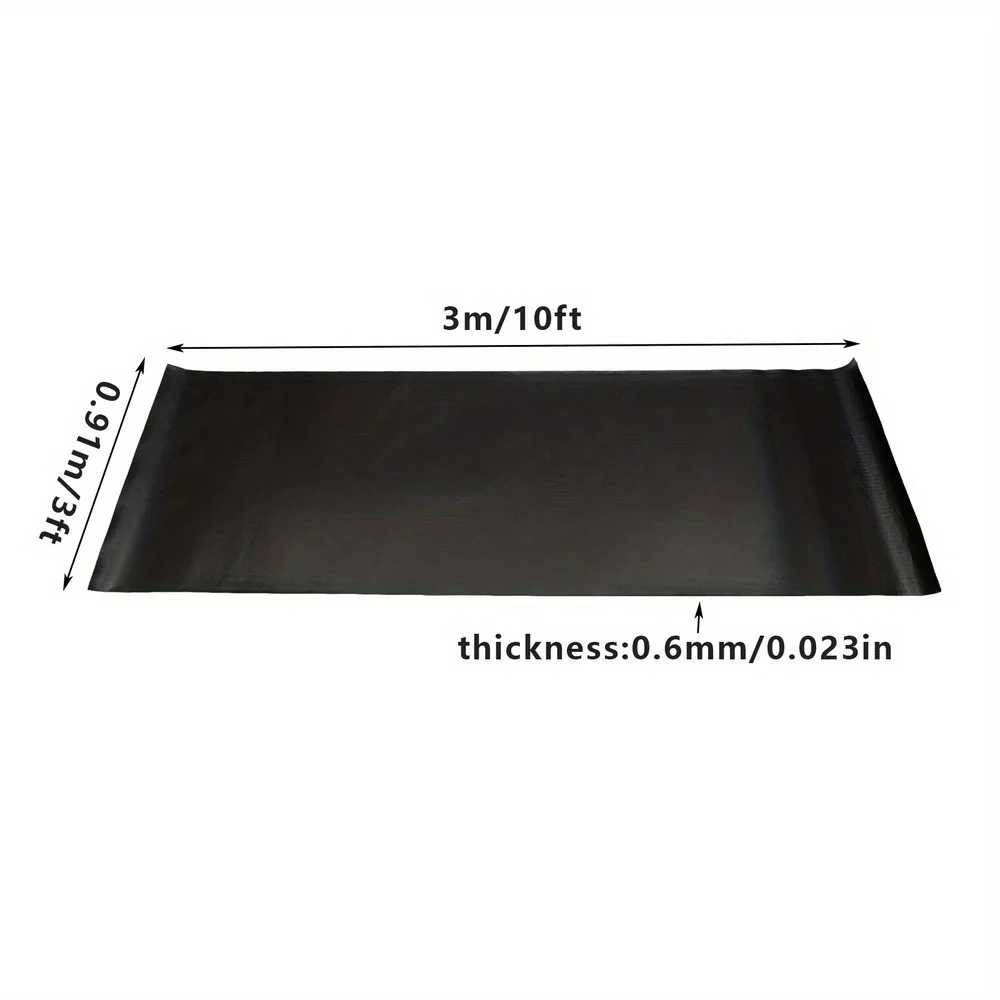 

Non-Slip Commercial Entrance Mat - 3' x 10'' Indoor/Outdoor Rubber Floor Mat for Heavy-Duty Use