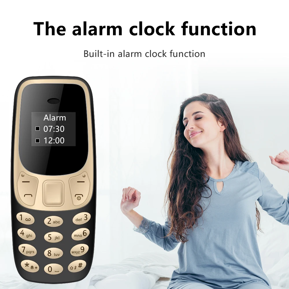 SERVO BM10 Super Mini Mobile Phone 2 SIM Standby Blacklist Magic Voice Call Recording 2G GSM Smallest Backup Feature Cellphones
