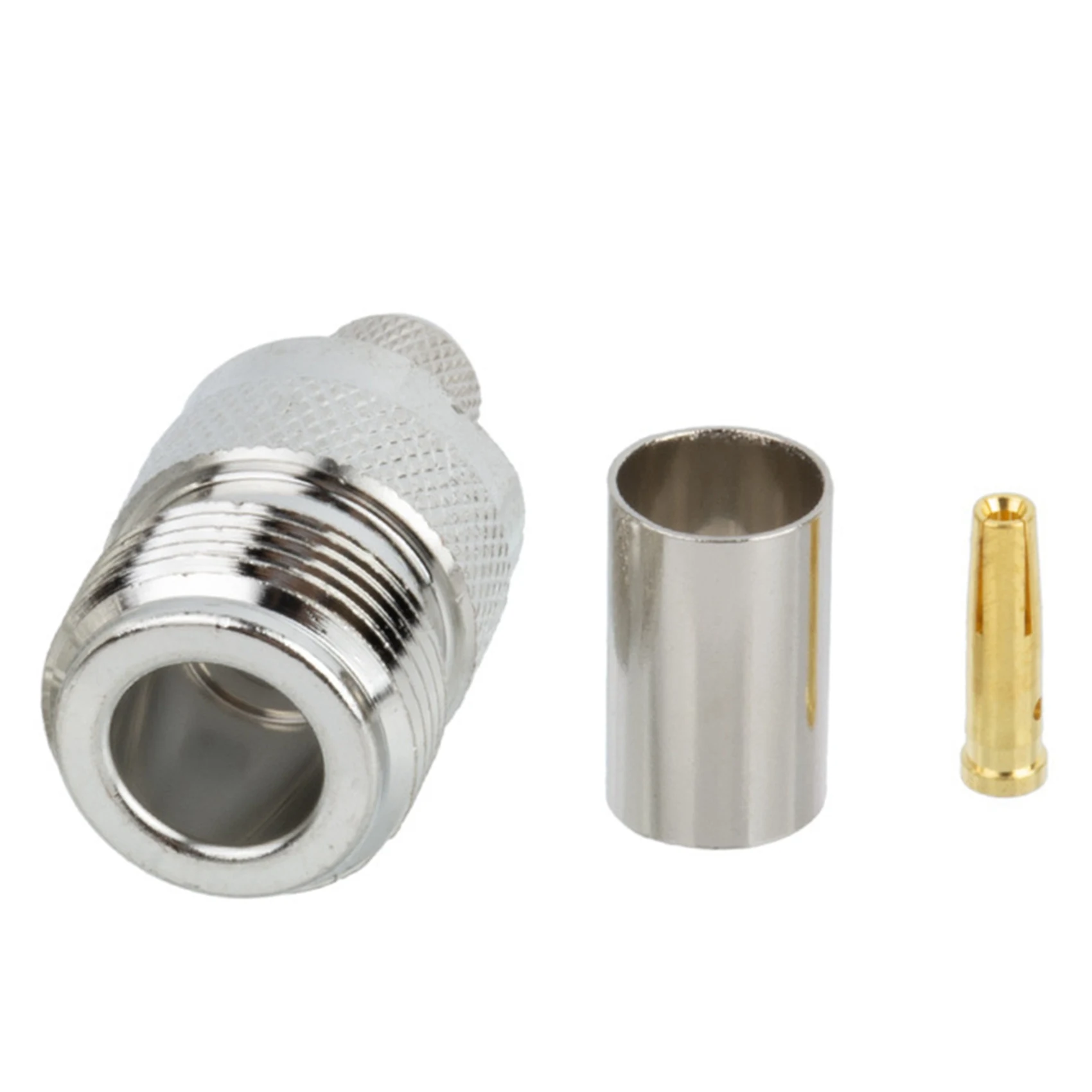 

Разъем ABKU-20X N-типа, гнездовой, обжимной, N-K-5, для антенн, 5D-FD, для кабеля LMR300