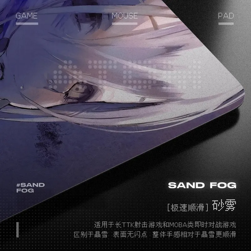Hars Muismat Anime Grote Bureau Mat Aanpasbare Verbeterde Harde Frosted Hars Coating FPS Bureau Pad Muismat PC Gmer Accessoires