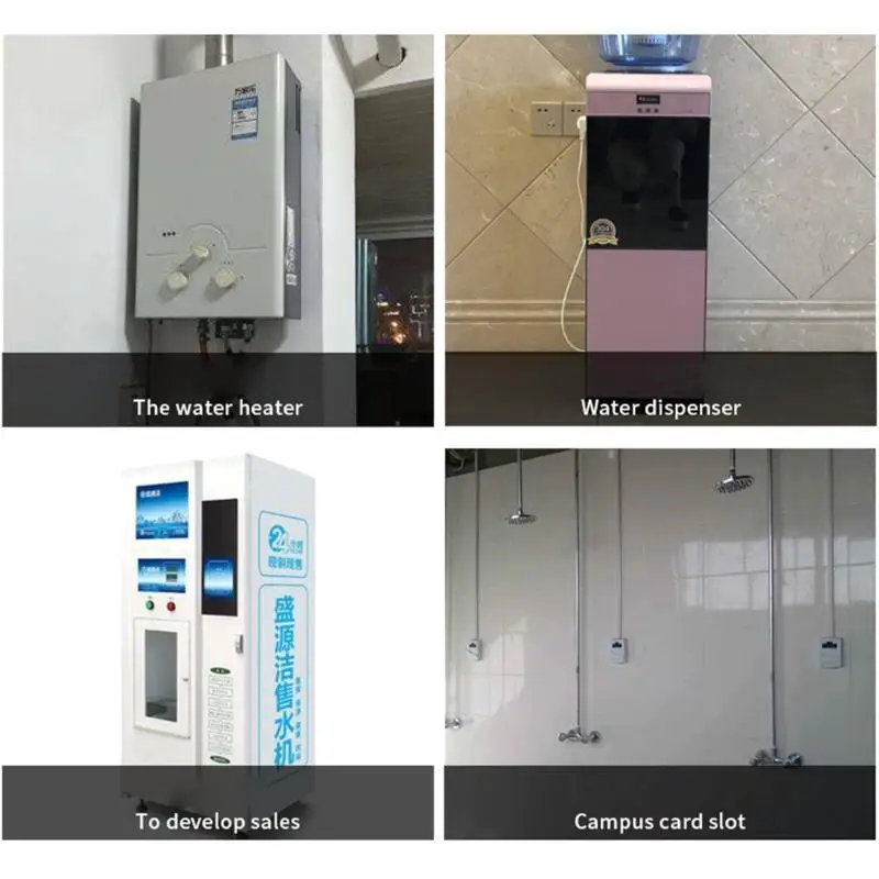 0.5-8L/minWater Flow Sensor Switch Hall Effect Liquids Flowmeter Watch Control Machine Valve Integrated Valve 1.8~5V 1/4