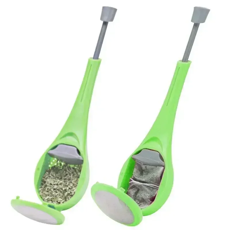 أدوات مريحة جديدة مصفاة الشاي والقهوة تحريك الدوامة مجموع مصفاة الشاي أداة قياس حاد تحريك الصحافة البلاستيك أحدث أداة نموذجية