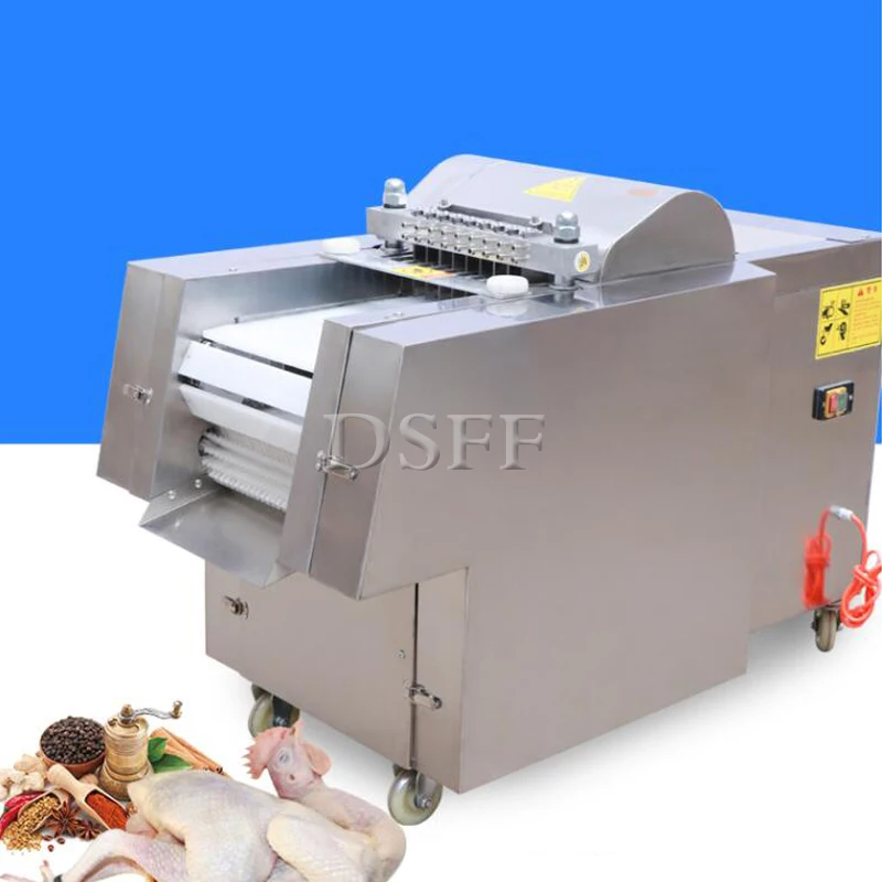 Electric Frozen Fish Rib Cutting Machine Multifunctional Stainless Steel Meat Cutting Machine