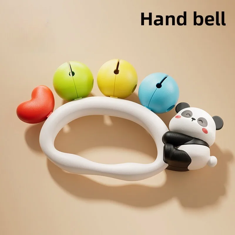 ألعاب الرضع: مجموعة هدايا خشخيشة من عمر 0 إلى 6 أشهر لحديثي الولادة مجموعة خشخيشات الباندا للأطفال الصغار #5