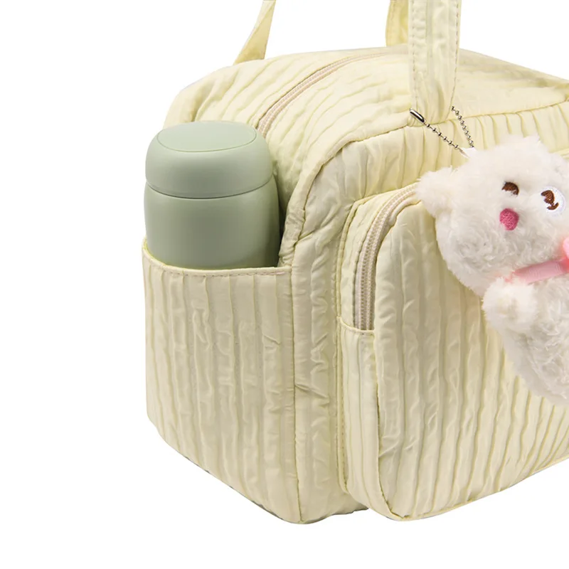 Cotton Mommy Bag Diaper Bags for Baby Cute Handbags Baby Items Organizer Nappy Caddy Bag Maternity Pack Mother Kids