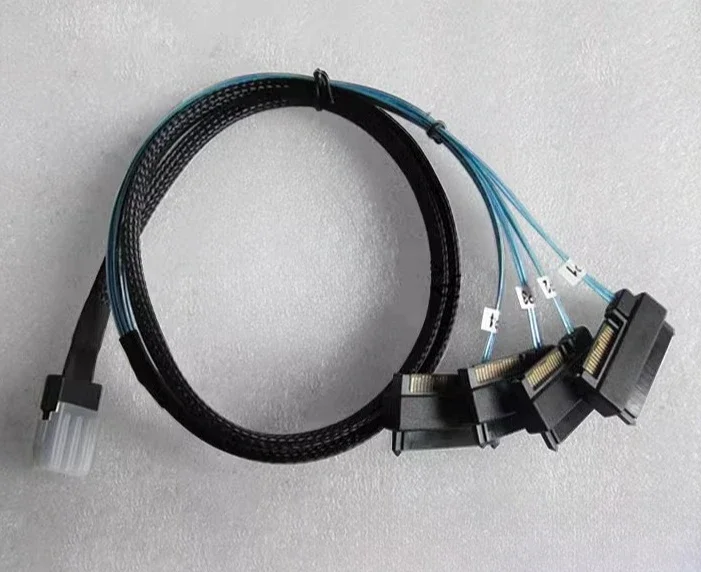 

Array card Mini SFF-8087 to 4 SFF 8482 hard disk power supply cables