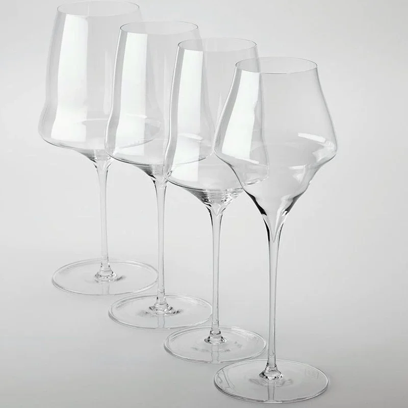 

1PCS Superior Quality Crystal Wine Glass 0.5mm Extremely Thin Handmade Flawless Champagne Cup