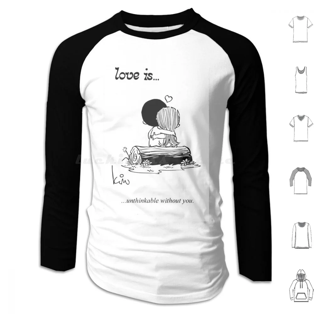 Liefde Is Hoodies Lange Mouw Love Lovis Romantisch