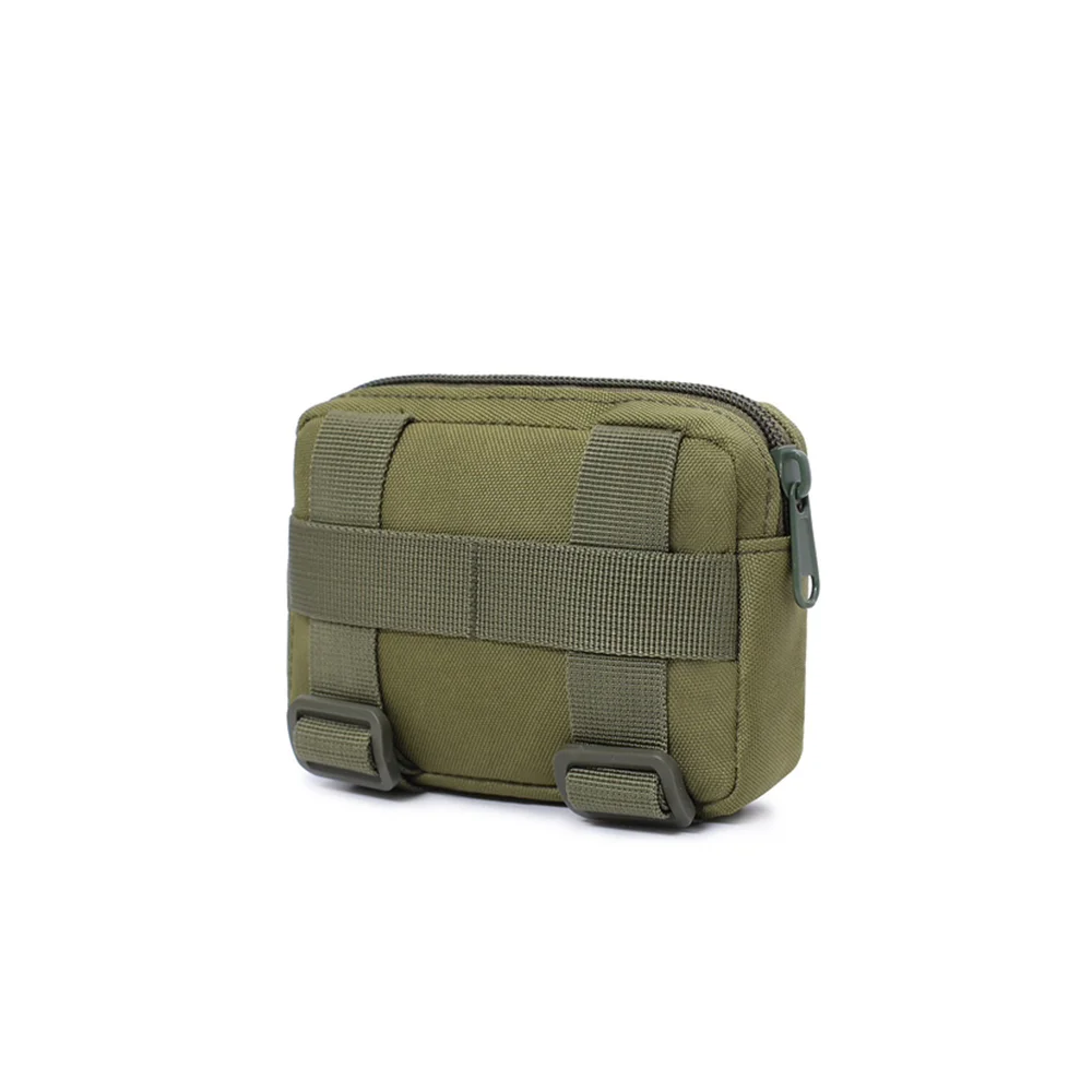 Double Layer EDC Pack Men Tactical Molle Waist Belt Nylon Hip Pouch Fanny Pack Camping Hunting Accessories Utility Bag