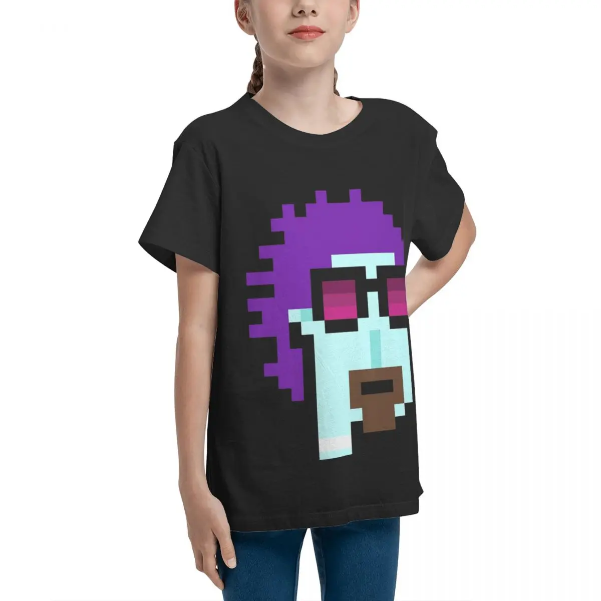 Harajuku Nft Alien CryptoPunk For Sale Teeanger Basic Short Sleeve T-Shirt Hot Sale Vintage Activity competition Humor Graphic