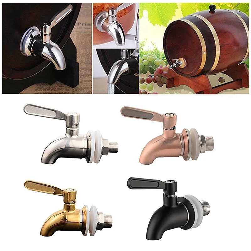 

304 Stainless Steel Wine Jar Barrel Faucet For All Kinds Of Drinks Water Dispensers Water Boiling Machines Replacement Part