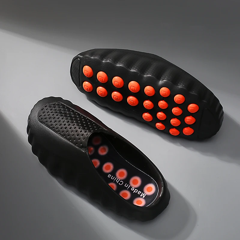 

Новые массажные тапочки EVA для мужчин и женщин 2026 года: легкие уличные шлепанцы, повседневная спортивная обувь для пар, модные пляжные туфли