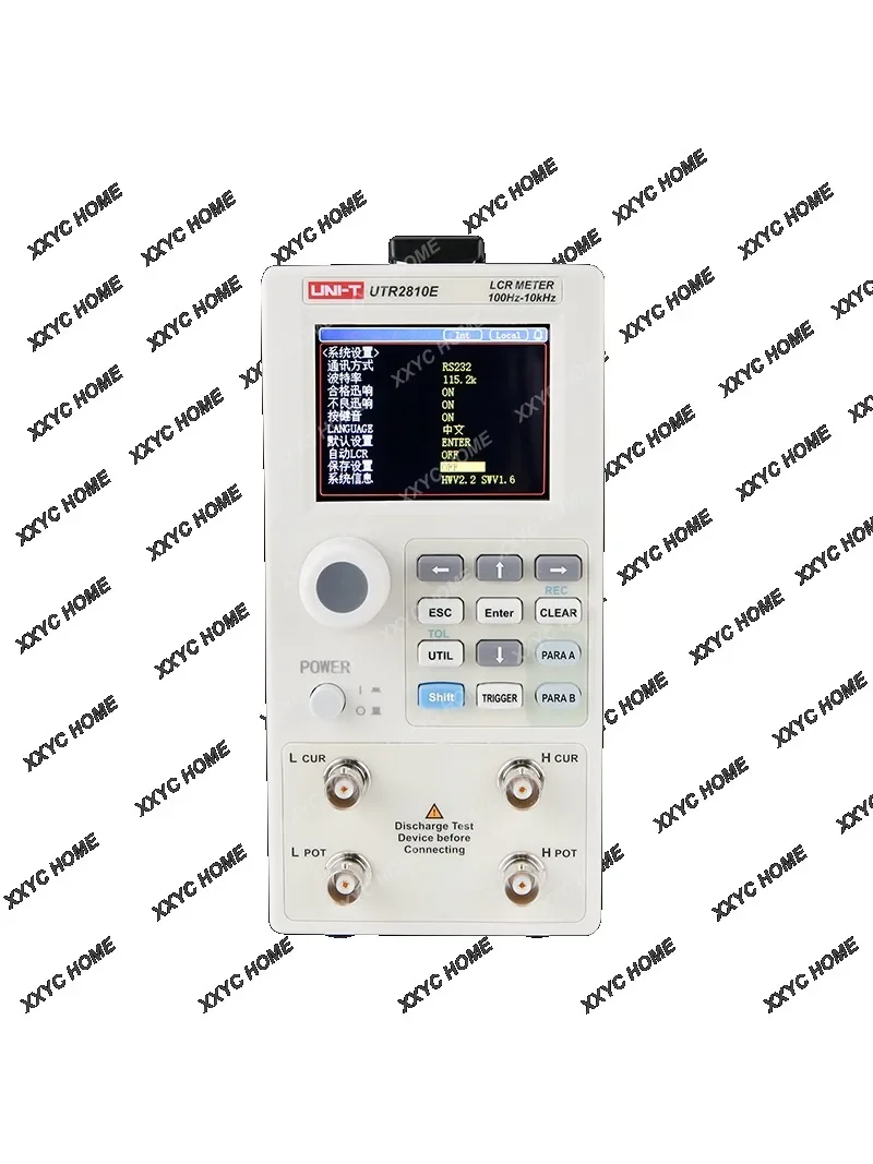 2811E Desktop LCR Digital Bridge 10kHz/Inductor Resistance Capacitance Measuring Instrument  4 bits