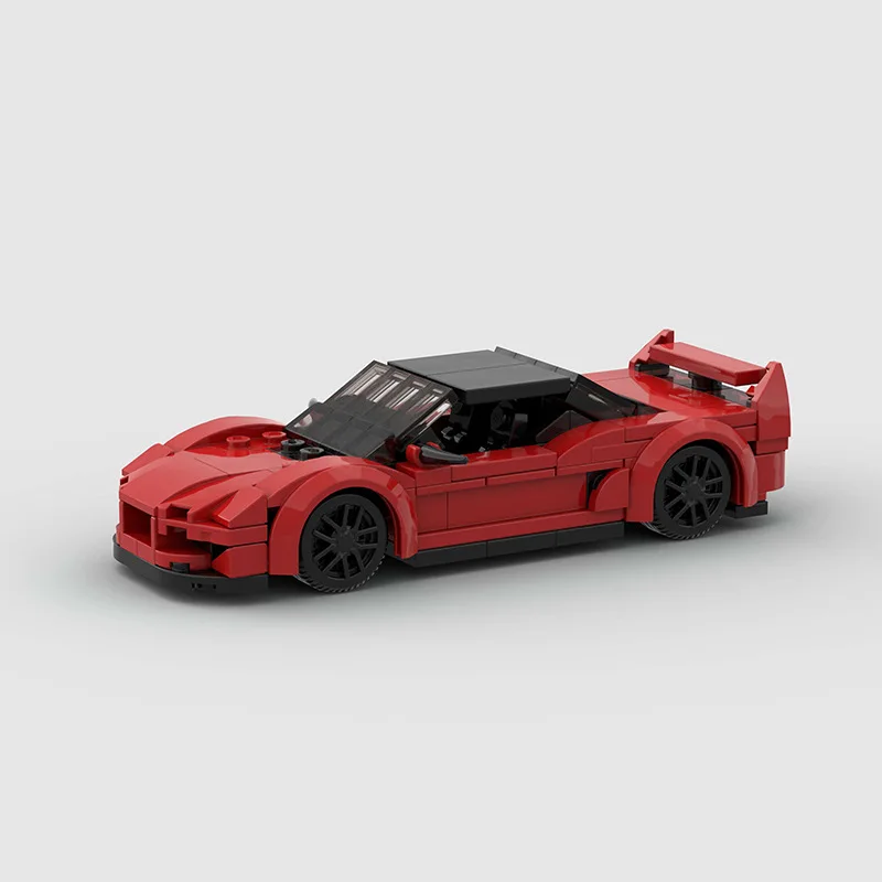 194Pcs Moc Wide Speed City Car Champions Racer Supercars Sports Vehicle Building Blocks Creative Garage Toys Christmas Gift