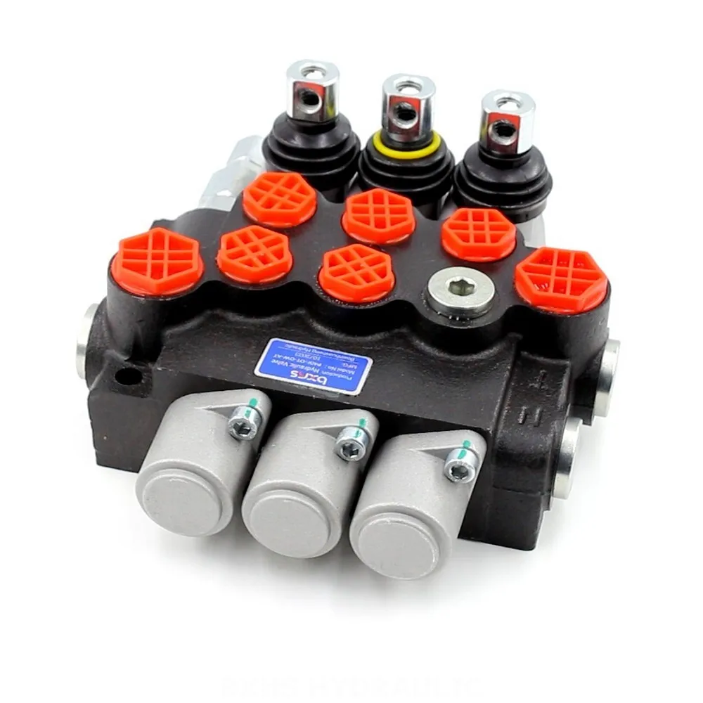 

Excavator Hydraulic Valve Turnkey Solutions for P40 Manual 3 Spool Monoblock Directional Valve