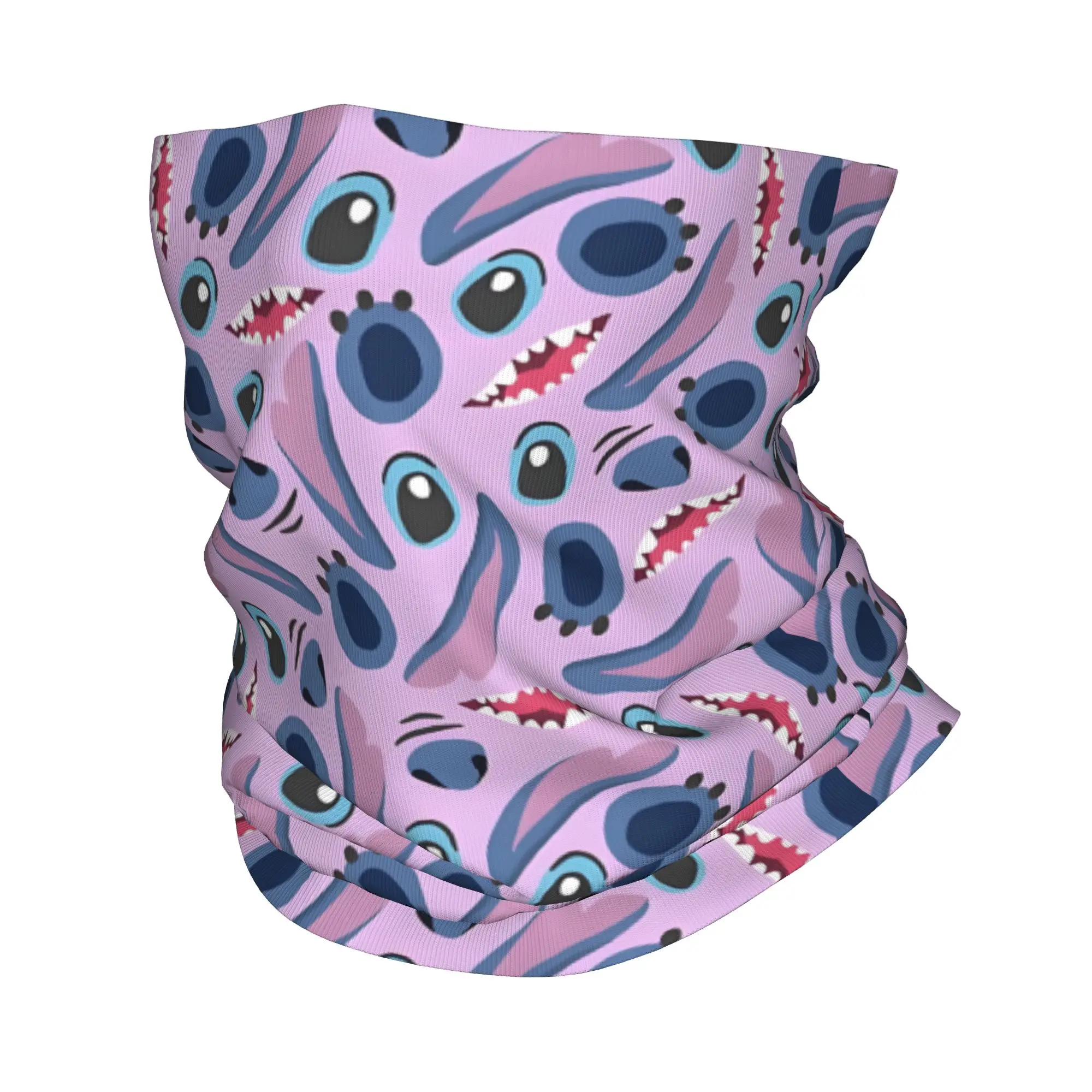 

Многофункциональный шарф-бандана с защитой от УФ-лучей для мужчин и женщин, с принтом Лило и Стич, для зимы и походов