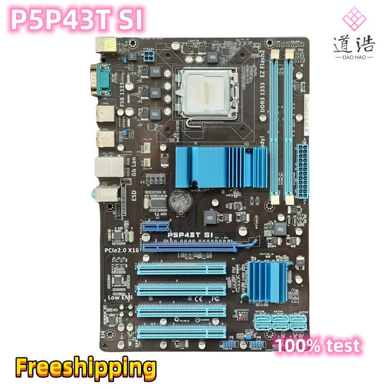 

Для материнской платы P5P43T SI 16 Гб LGA 775 DDR3 ATX P43 материнская плата 100% протестирована Полная работа