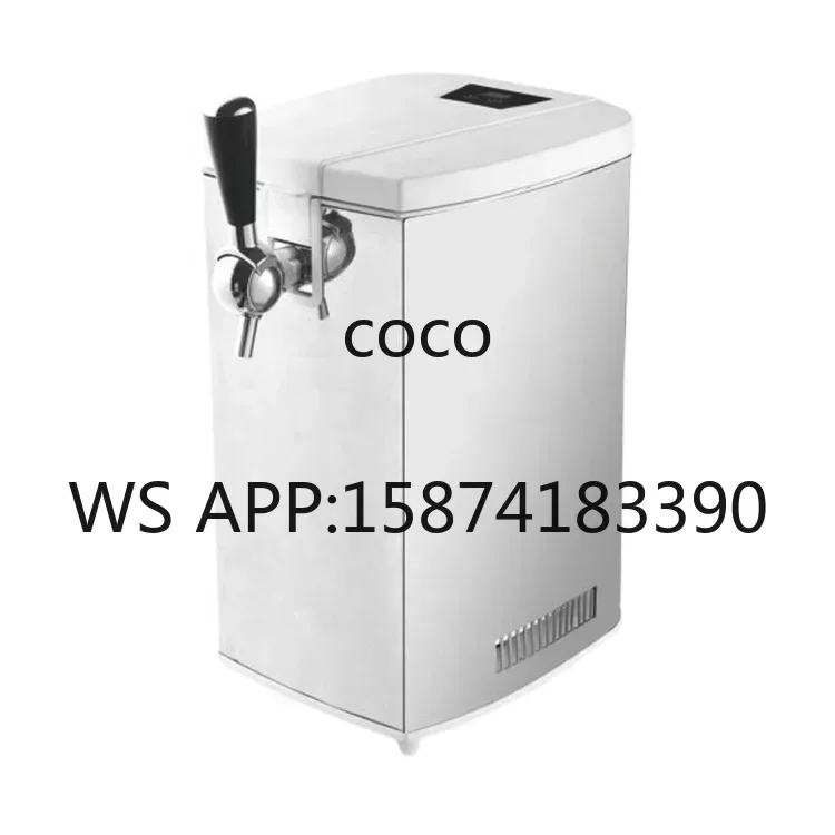 WELFNOBL 5L Car Portable Mini Fridge, 12V 24V Compressor Beer Cooler for Beer Chocolate